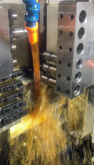 Service de meulage en laiton de fabrication usinant des pièces de machines de presse d'emballage